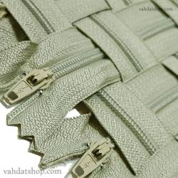 زیپ 20 سانت دنده 3 سبز کد 172بسته ای