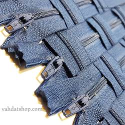 زیپ 20 سانت دنده 3 سرمه ای کد 177 بسته ای