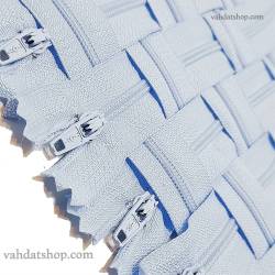 زیپ 20 سانت دنده 3 آبی کد 351 بسته ای