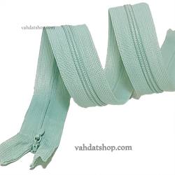 زیپ مخفی 50 سانت دنده 3 سبز کد 250 بسته ای