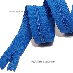 زیپ مخفی 50 سانت دنده 3 آبی کد 836 بسته ای