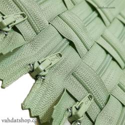 زیپ 20 سانت دنده 4 سبز کد 110 بسته ای