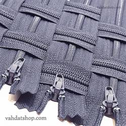 زیپ 20 سانت دنده 4 سرمه ای کد 169