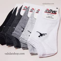 جوراب مچی YAS رنگی طرح 2