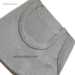 زیرپوش رکابی مردانه طوسی تیره L دو رو