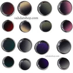 دکمه 2 سایز پایه دار رنگی سری