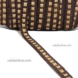 یراق نوار قهوه ای 1 سانت