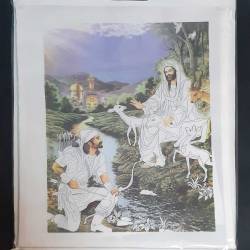 قاب گلدوزی ماديرا متوسط طرح 28