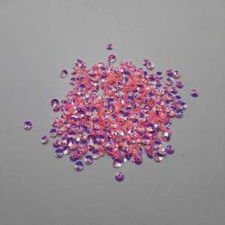 پولک گود صورتی هفت رنگ  3mm