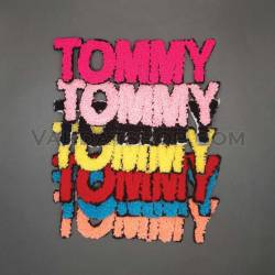 تکه دوزی حرارتی طرح TOMMY