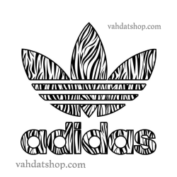 برچسب حرارتی adidas طرح 3 بزرگ