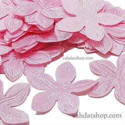 شکوفه پارچه ای ساتن صورتی