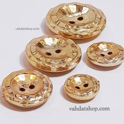 دکمه 5 سایز اسپرت ویژه کد 8026 طلایی