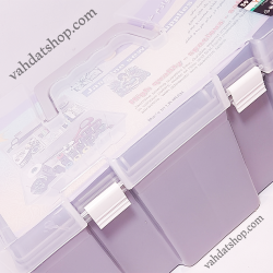 جعبه لوازم خیاطی یاس طوسی
