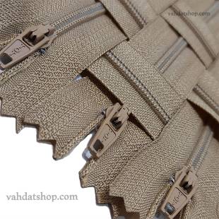 زیپ 20 سانت دنده 3 کرم کد 203