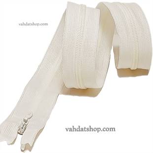 زیپ مخفی 50 سانت دنده 3 شیری کد 121 بسته ای