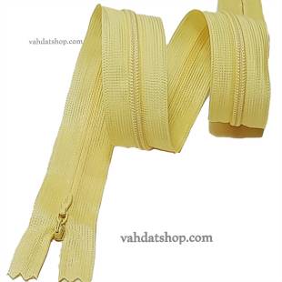 زیپ مخفی 50 سانت دنده 3 کرم کد 129 بسته ای