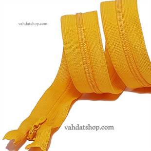 زیپ مخفی 50 سانت دنده 3 زرد کد 056