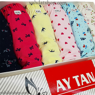 شورت زنانه آیتن چاپی طرح و رنگ جور 2XL