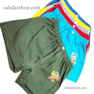 شورت پادار بچگانه پنبه 3XL