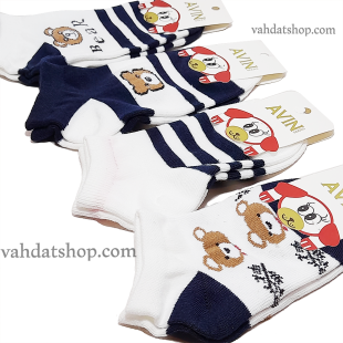 جوراب بچگانه آوین طرح 1