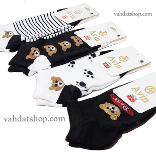 جوراب بچگانه آوین طرح 3