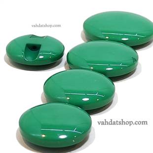دکمه 4 سایز پایه تونلی سبز چمنی