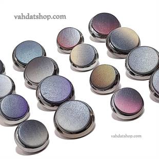 دکمه 2 سایز پایه دار رنگی سری