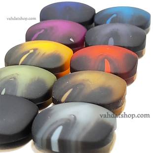 دکمه 2 سایز تونلی مربع جیر رنگی