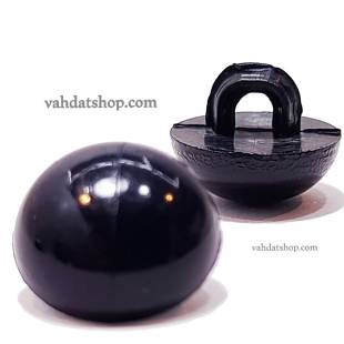 دکمه فندقی سرمه ای سایز 18