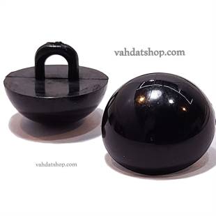 دکمه فندقی مشکی سایز 20