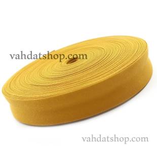 نوار اریب پارچه کتان زیتونی 023