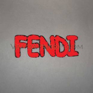 تکه دوزی حرارتی طرح FENDI