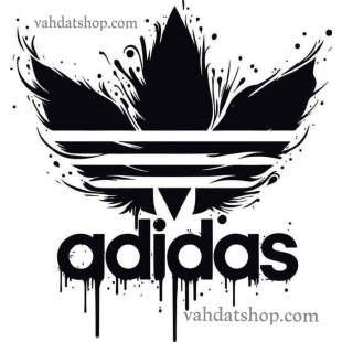 برچسب حرارتی adidas طرح 2 متوسط