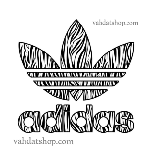 برچسب حرارتی adidas طرح 3 بزرگ