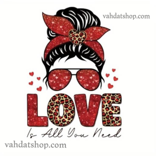 برچسب حرارتی LOVE متوسط