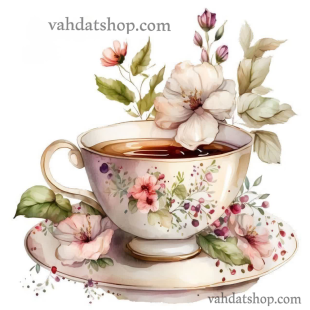 برچسب حرارتی فنجان بزرگ
