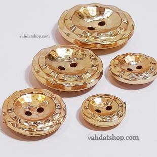دکمه 5 سایز اسپرت ویژه کد 8026 طلایی