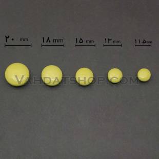 دکمه 5 سايز پايه دار گرد فسفری