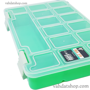 جعبه ابزار اورگانایزر سبز 9 اینچ 