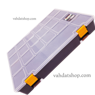 جعبه ابزار اورگانایزر مشکی 13 اینچ