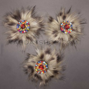 گل خزدار منجوق رنگی کرم